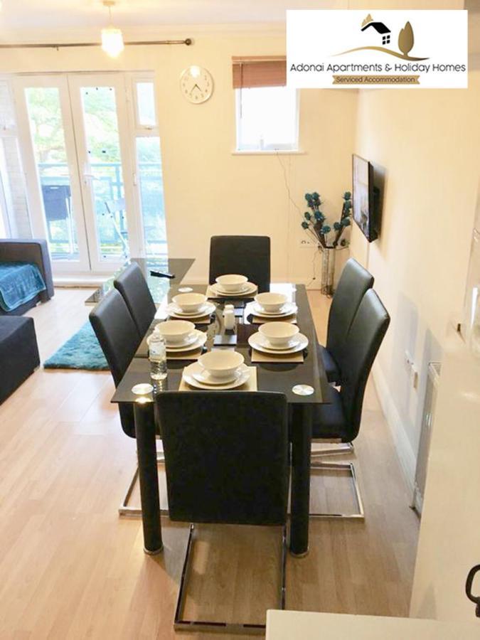 2 Bedroom Apartment At Dagenham , Adonai Serviced Accommodation, Free Wifi And Parking Exterior photo
